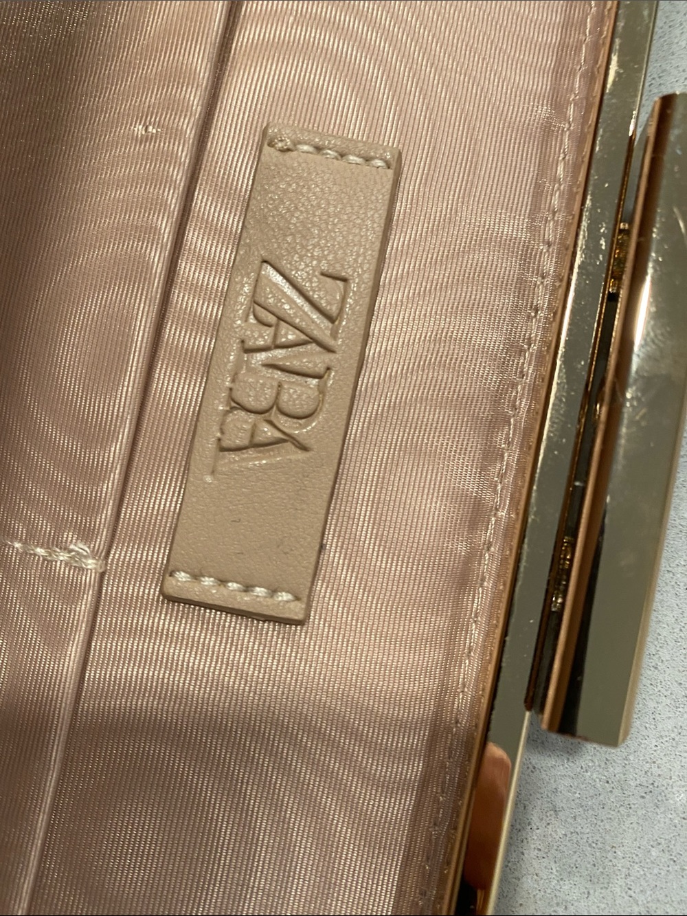 Zara Mustard Yellow Velvet Top-Handle Clutch Evening Bag Vintage Vibes Fall - Picture 16 of 16